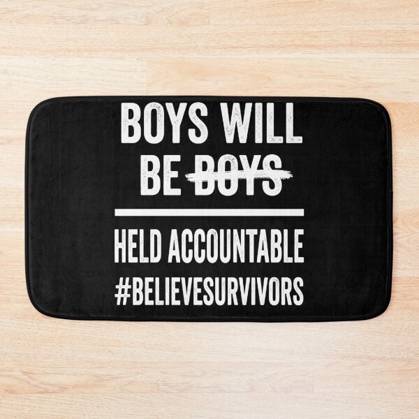Item preview, Boys will be Held Accountable Believe Survivors designed and sold by bongsentrang.