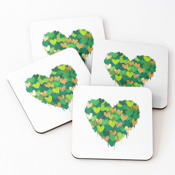 Item preview, St. Patrick’s Day Heart Brushstroke, St. Patrick’s 2026 Design, St. Patrick Glitter, St Patrick's Day, Shamrock designed and sold by DesignDenDo ⭐⭐⭐⭐⭐.