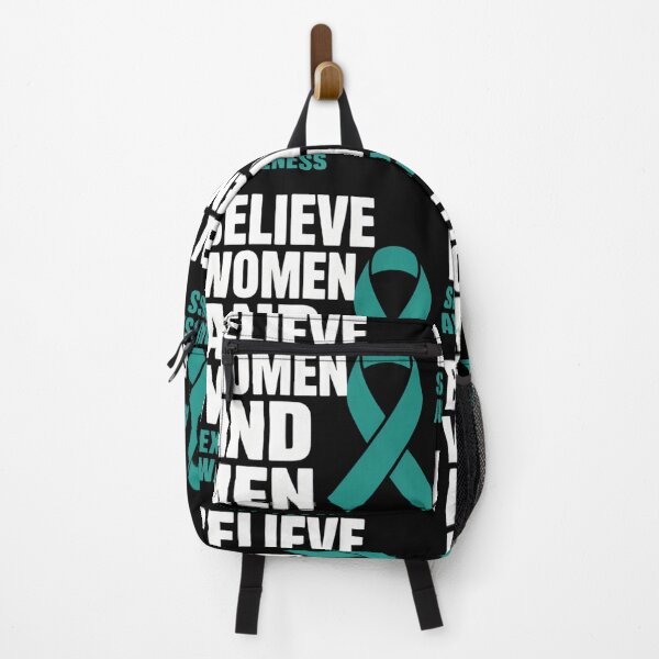 Item preview, Believe Women and Men Sexual Assault Awareness Teal Ribbon designed and sold by bongsentrang.