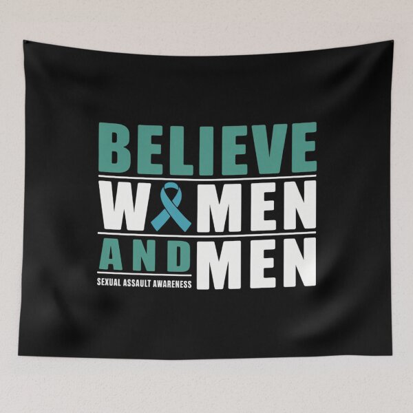 Item preview, Belive Women & Men Sexual Assault Awareness Ribbon designed and sold by bongsentrang.