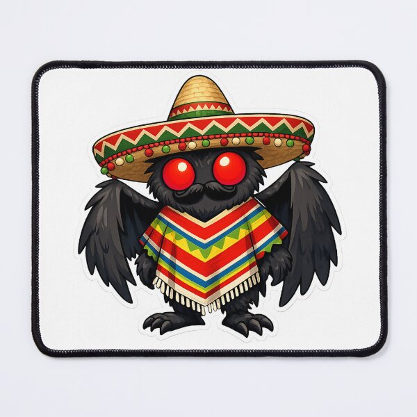 Item preview, Señor Mothman Polilla designed and sold by CryptidOutfittersCo.
