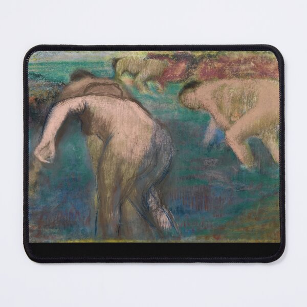 Item preview, Femmes Au Bain by Edgar Degas: Impressionist Bather Fine Art Poster designed and sold by artofuniverse.