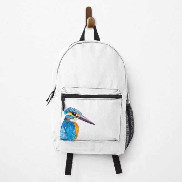 Item preview, Common Kingfisher wildlife bird art designed and sold by art-elodie-g.