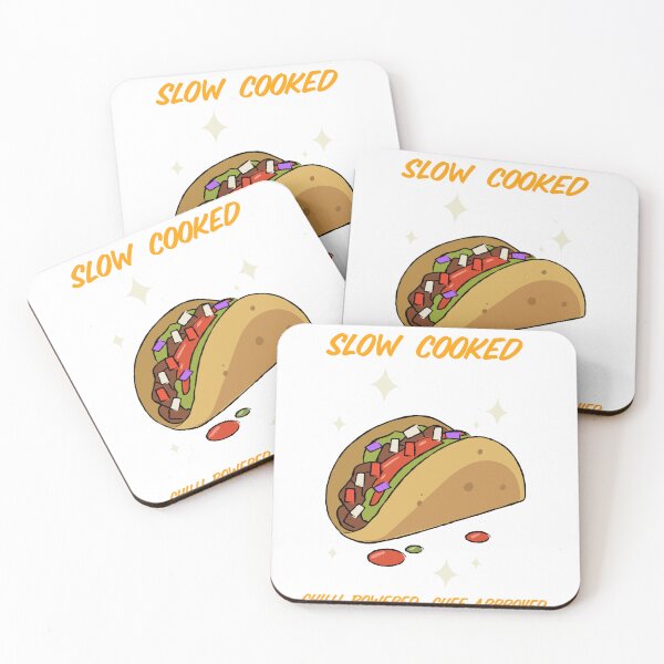 Item preview, Slow Cooked, Chilli Powered, Chef Approved Cooking Methods designed and sold by Shapesiverse.