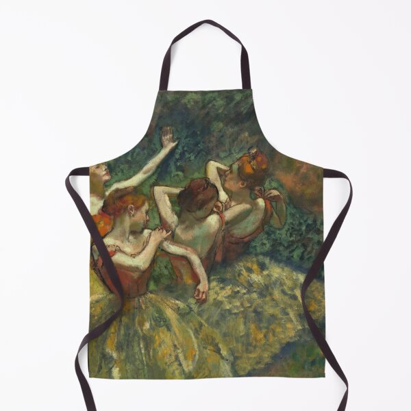 Item preview, Four Dancers by Edgar Degas: Ballet Impressionist Fine Art Poster designed and sold by artofuniverse.