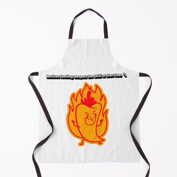 Item preview, Mexican Cooking Respect The Chilli Or Start Over Cooking Methods designed and sold by Shapesiverse.