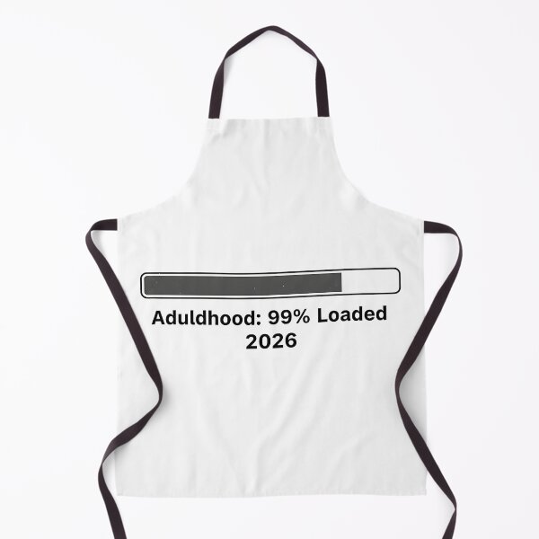 Item preview, Adulthood Loading 99 Percent 2026 Graduation Sticker designed and sold by Silent Watch Threads..