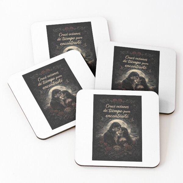 Item preview, Crucé Océanos de Tiempo Para Encontrarte – Gothic Romantic Art designed and sold by Carebec.