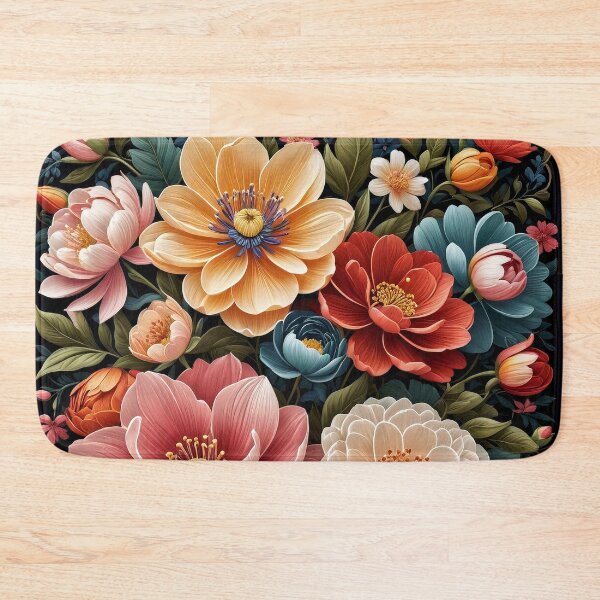 Item preview, Vibrant Flowers designed and sold by Beyond The Canvas.
