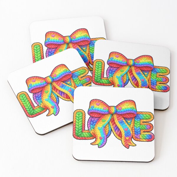 Item preview, Valentine Day Rainbow Love, Woven with Heart designed and sold by bebeshoppl.