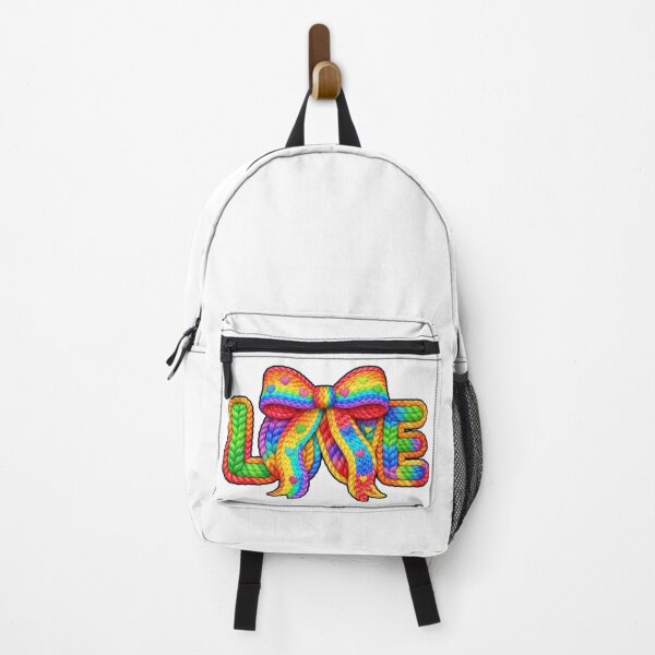 Item preview, Valentine Day Rainbow Love, Woven with Heart designed and sold by bebeshoppl.