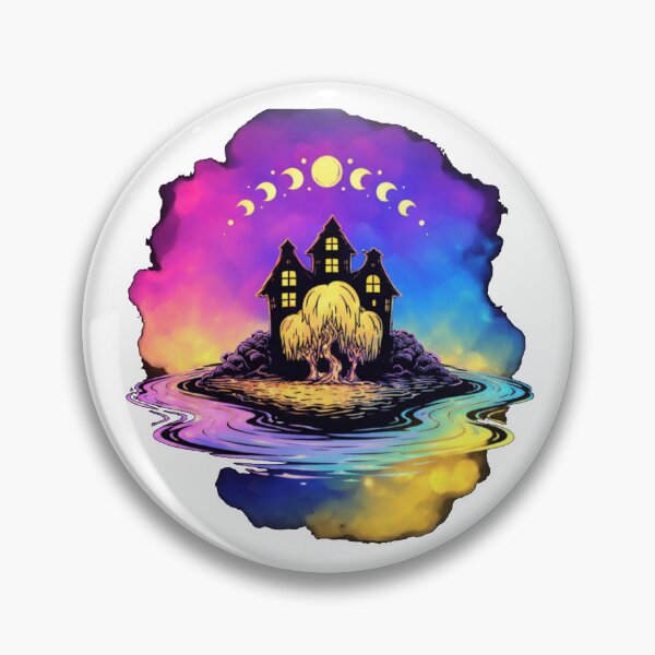 Item preview, Mystical Witchy Moon Phase and Glowing Willow Galaxy designed and sold by Brinkenburger.