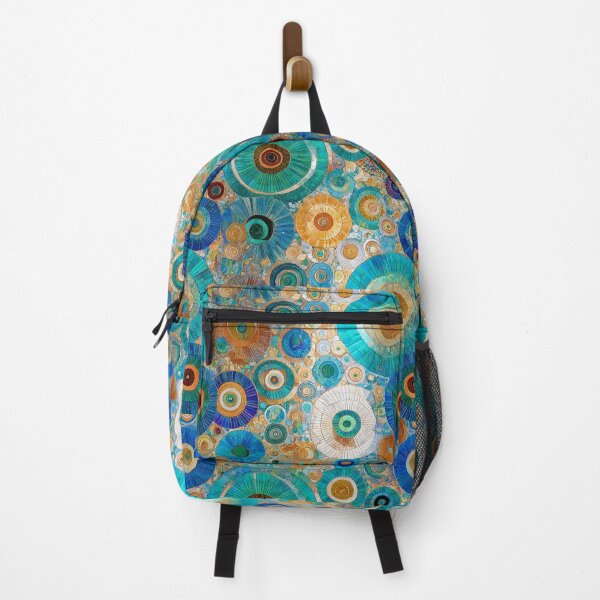 Item preview, Teal & Gold Reverie – Art Nouveau Watercolor Patterns (Klimt-Inspired) designed and sold by Ewa Miller.