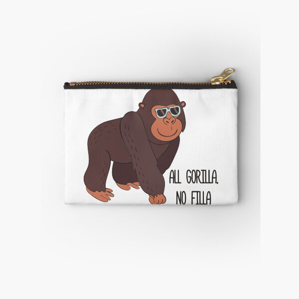 Item preview, All Gorilla No Filla - Cute Awesome Funny Gorilla Gift designed and sold by DreamyPanda.