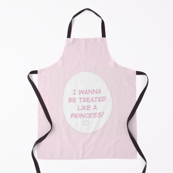 Item preview, i wanna be treated like a princess sticker designed and sold by inainart.
