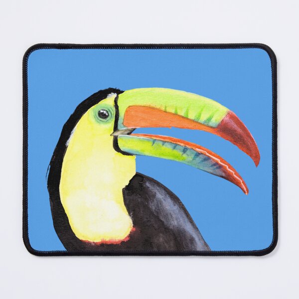 Item preview, Keel-billed Toucan artistic watercolour designed and sold by art-elodie-g.
