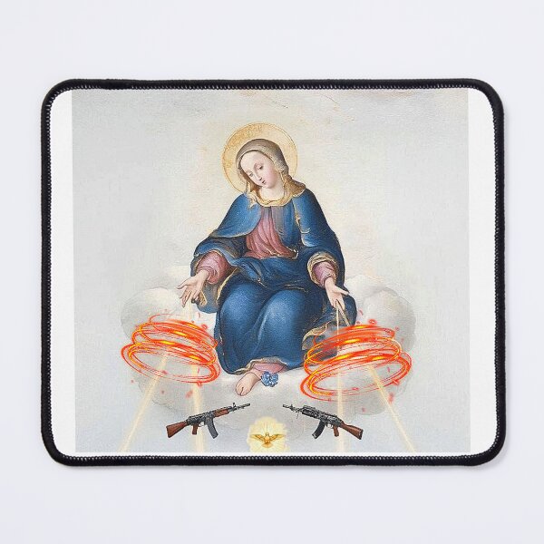 Item preview, Art and Religion into the Digital : Virgin Mary action into the contemporary age designed and sold by QuasarDigitalSurrealism.