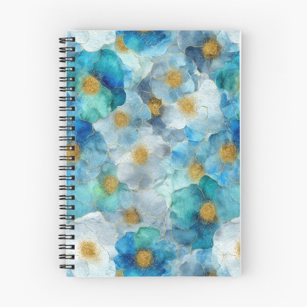 Item preview, Teal & Gold Reverie – Art Nouveau Watercolor Patterns (Klimt-Inspired) designed and sold by Ewa Miller.