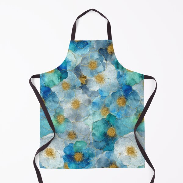 Item preview, Teal & Gold Reverie – Art Nouveau Watercolor Patterns (Klimt-Inspired) designed and sold by Ewa Miller.
