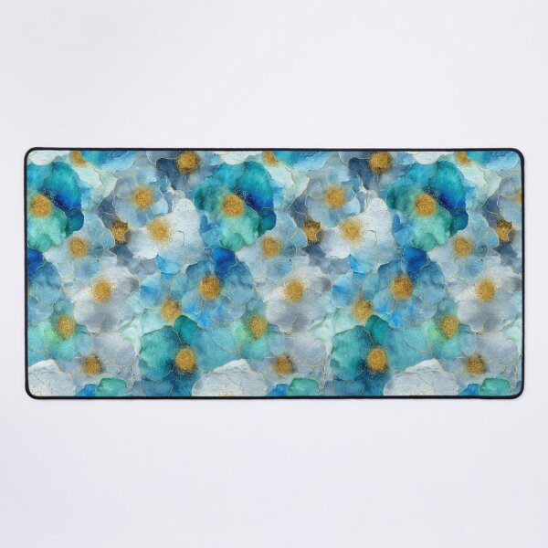 Item preview, Teal & Gold Reverie – Art Nouveau Watercolor Patterns (Klimt-Inspired) designed and sold by Ewa Miller.