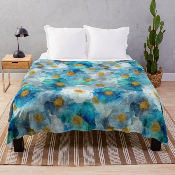 Item preview, Teal & Gold Reverie – Art Nouveau Watercolor Patterns (Klimt-Inspired) designed and sold by Ewa Miller.