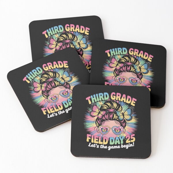 Item preview, Third Grade Field Day 2025 Game Begin Messy Bun Teacher Kids  designed and sold by joyouartArt.