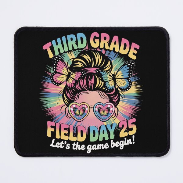 Item preview, Third Grade Field Day 2025 Game Begin Messy Bun Teacher Kids designed and sold by joyouartArt.