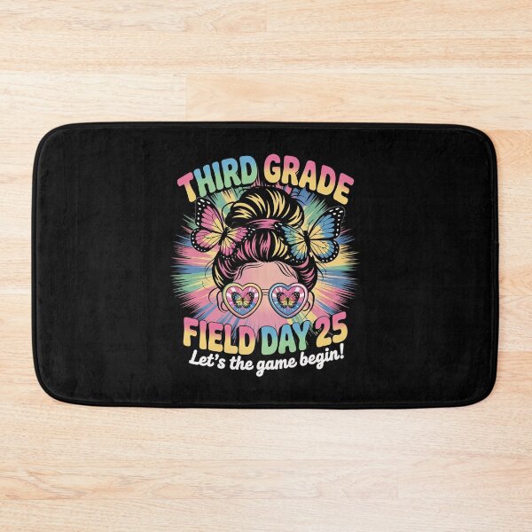 Item preview, Third Grade Field Day 2025 Game Begin Messy Bun Teacher Kids  designed and sold by joyouartArt.