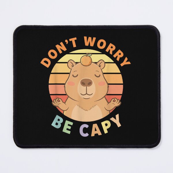 Item preview, Capybara Dont Worry Be Capy Art for Men Women Kids , Capybara Gift Lover designed and sold by DZIRI NAJAT.