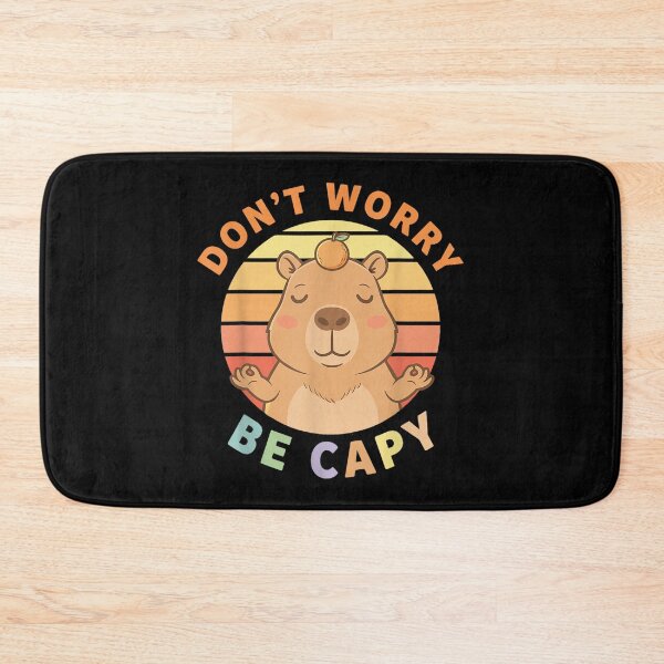 Item preview, Capybara Dont Worry Be Capy Art for Men Women Kids , Capybara Gift Lover  designed and sold by DZIRI NAJAT.