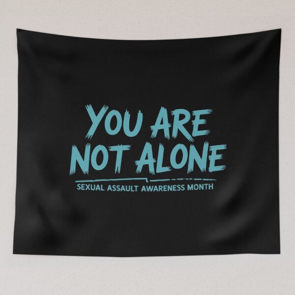 Item preview, American Sexual Assault Wear Teal in April Awareness Month designed and sold by SyncSusscess.