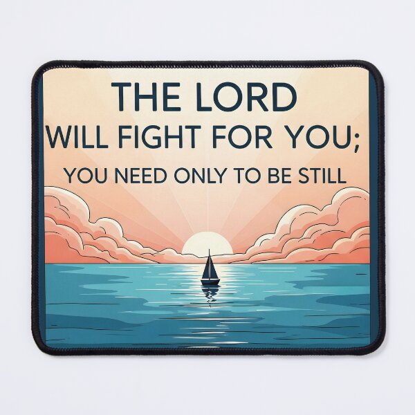 Item preview, Serene Bible Verse Ocean Sunset Christian Wall Art. designed and sold by loveandlightrb.