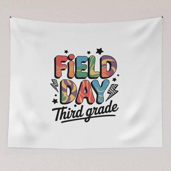 Item preview, Third Grade Field Day Fun Day Tie Dye Student Teacher designed and sold by angolinnArt.
