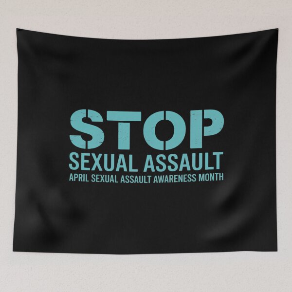Item preview, American Stop Sexual Assault April Awareness Month designed and sold by SyncSusscess.