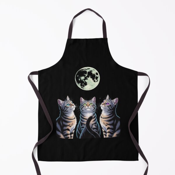 Item preview, Three Cat Moon 3 Wolfs Cute Kitten designed and sold by angolinnArt.