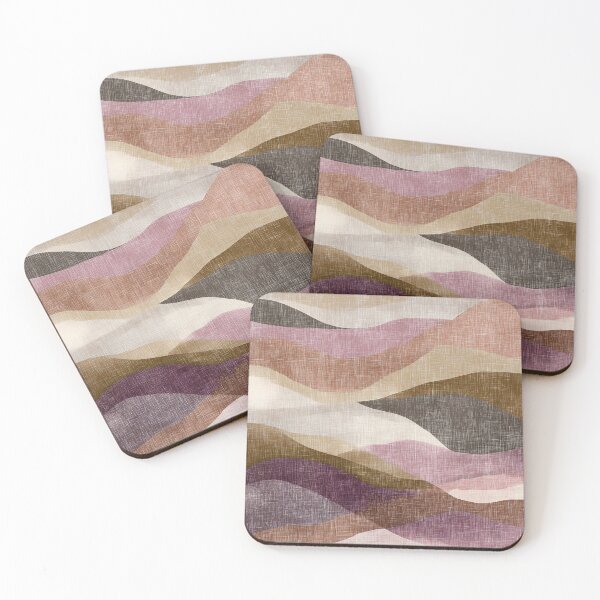 Item preview, Earthy boho Abstract Wave Patterns designed and sold by lautir.