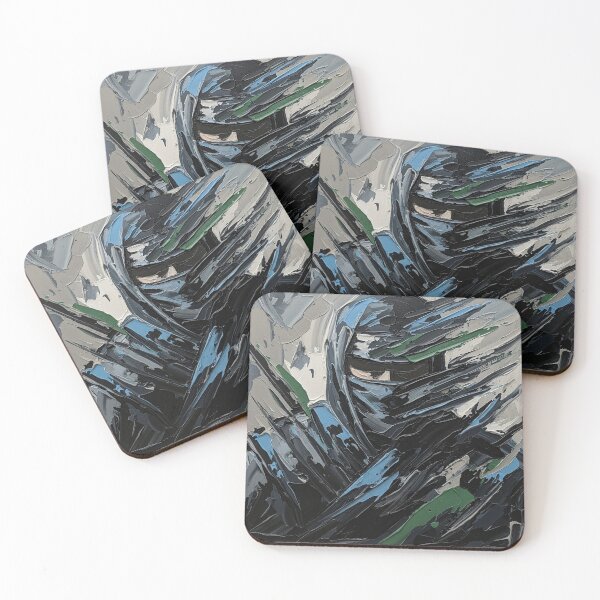 Item preview, Impasto-Style Digital Art: Ninja Shadow Impasto designed and sold by EEpression.