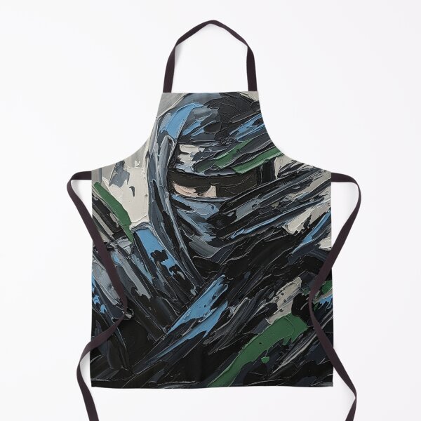 Item preview, Impasto-Style Digital Art: Ninja Shadow Impasto designed and sold by EEpression.