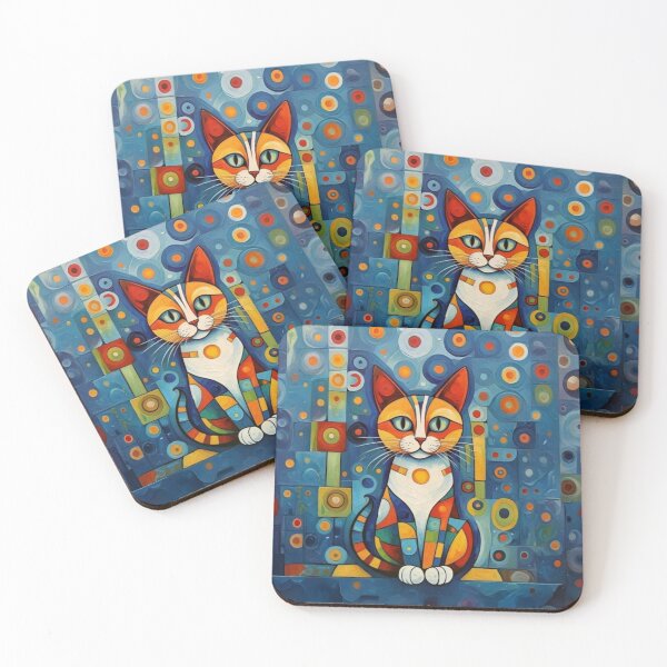 Item preview, Cat in cubisme 11 designed and sold by Warih.