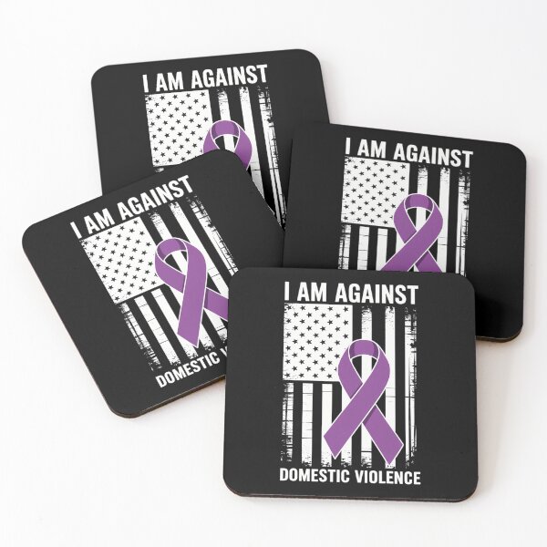 Item preview, Against Domestic Violence, American Flag Women Men designed and sold by SyncSusscess.