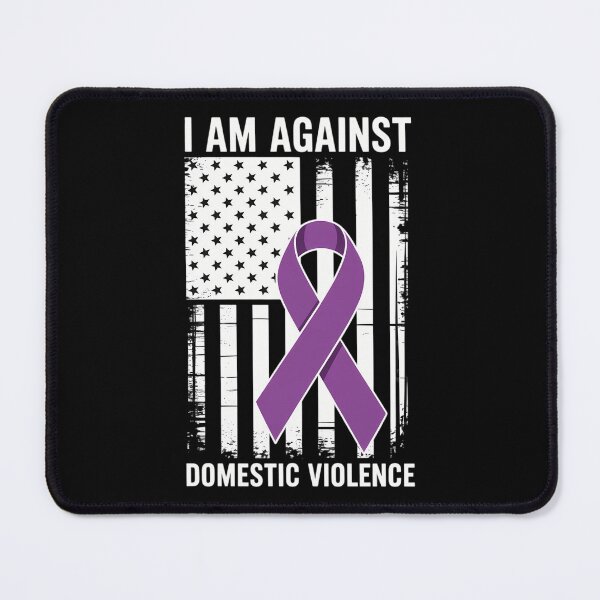 Item preview, Against Domestic Violence, American Flag Women Men designed and sold by SyncSusscess.