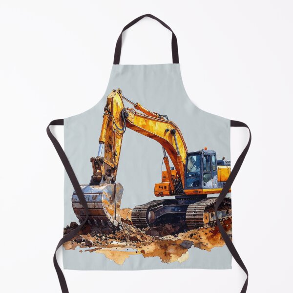 Item preview, Excavator at work designed and sold by LiskoDesign.