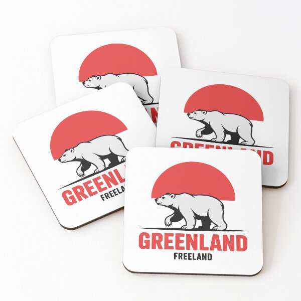 Item preview, Greenland Freeland – Polar Bear Freedom Graphic designed and sold by TipTop GFX.