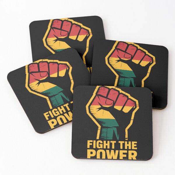 Item preview, Fight Social Justice Pan African Flag designed and sold by sterabamineh.