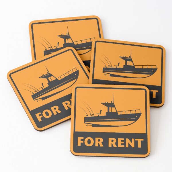 Item preview, Fishing boat for rent designed and sold by studio838.