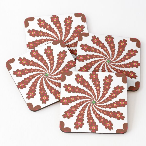 Item preview, Endless Heart Bloom Mandala designed and sold by OIL Pattern Design .