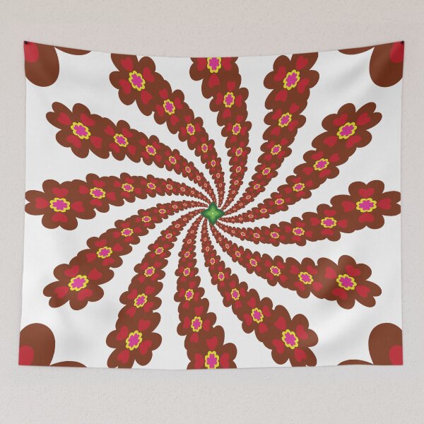 Item preview, Endless Heart Bloom Mandala designed and sold by OIL Pattern Design .