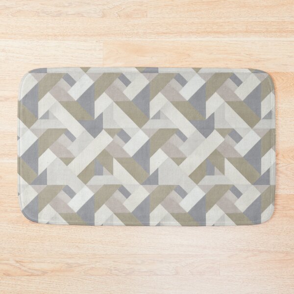 Item preview, Modern Neutral Geometric Architectural Tile Pattern designed and sold by Prismatect.