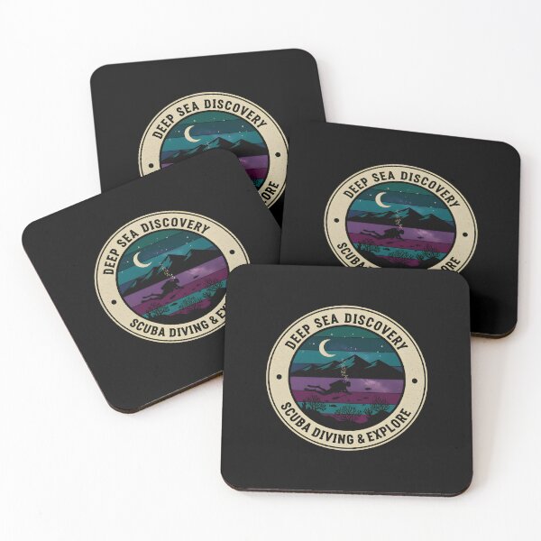 Item preview,  Deep Sea Discovery - Minimalist Scuba Diving & Ocean Explorer Art designed and sold by Axivra.