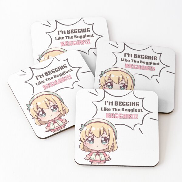Item preview, Beggiest Beggar Chibi NPC Dialogue Art designed and sold by ChibiKiramimi.